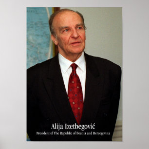Poster A3 - Alija Izetbegovic