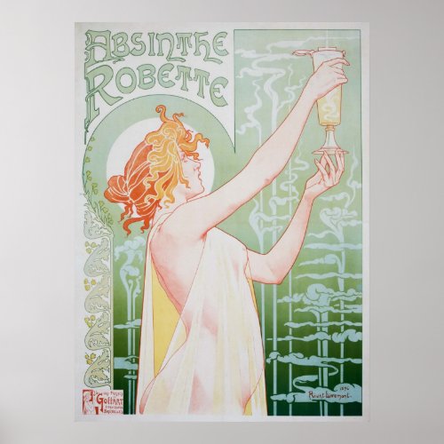 Poster Absinthe Robette