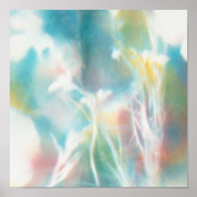 Poster/Abstract Floral Poster (Front)