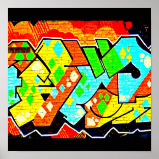 Poster-Abstract/Misc-Graffiti Gallery 21 Poster