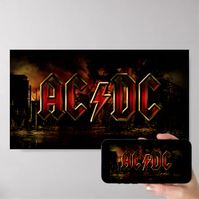 Pôster AC/DC Poster | Zazzle