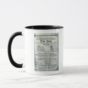 Poster advertising a performance of 'Don Juan' Mug