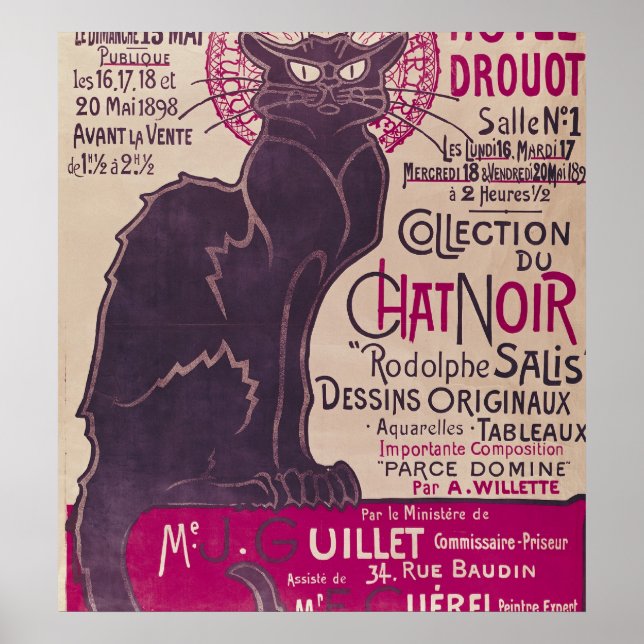 Poster advertising an exhibition (Front)