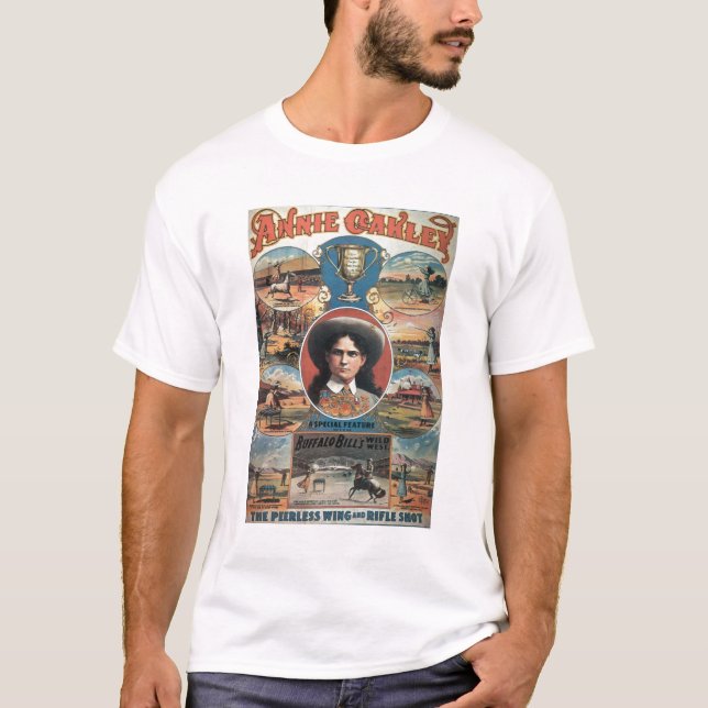 Poster advertising Annie Oakley featuring in Buffa T-Shirt (Front)