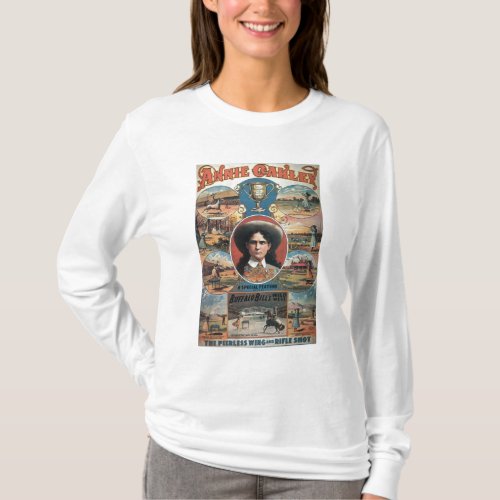 Poster advertising Annie Oakley featuring in Buffa T_Shirt