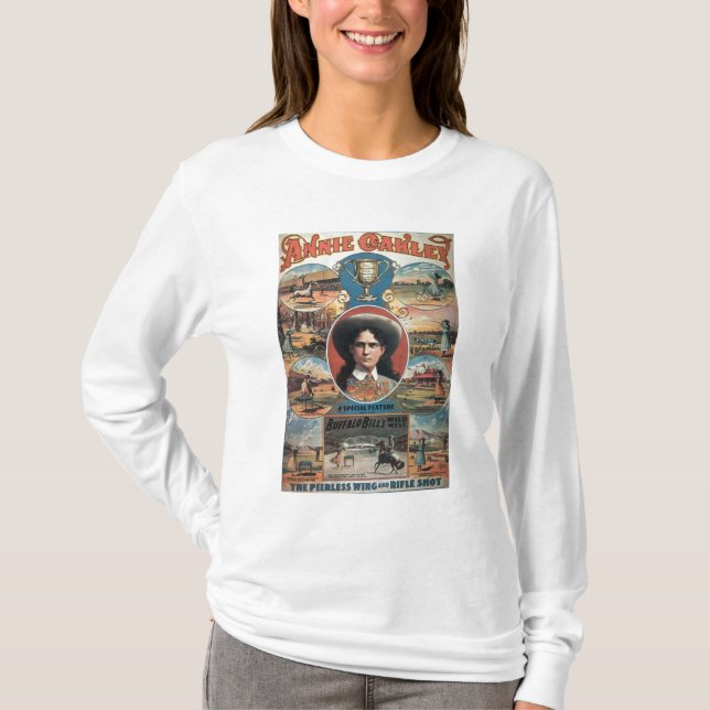 Poster advertising Annie Oakley featuring in Buffa T-Shirt (Front)