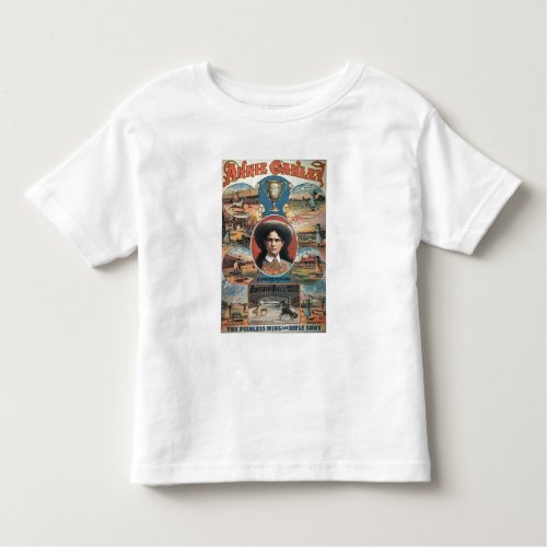 Poster advertising Annie Oakley featuring in Buffa Toddler T_shirt