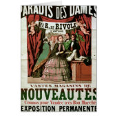 Poster advertising 'Au Paradis des Dames' (Front)