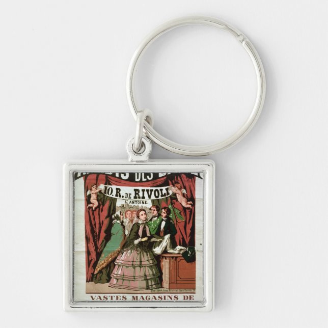 Poster advertising 'Au Paradis des Dames' Keychain (Front)