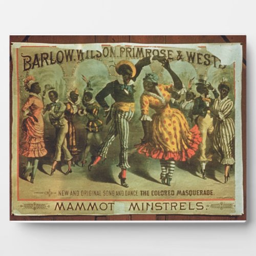 Poster advertising Barlow Wilson Primrose and We Plaque