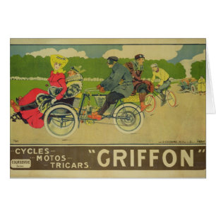 Poster advertising cards