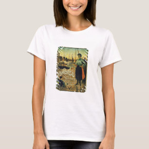 Poster advertising 'Croix de Vie', made by J.B. Mo T-Shirt