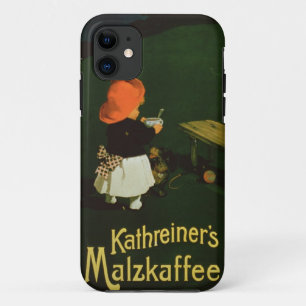 Poster advertising for 'Kathreiner's Malt Coffee' iPhone 11 Case