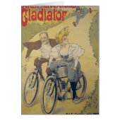 Poster advertising Gladiator bicycles (Front)