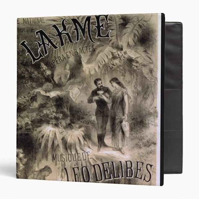 Poster advertising 'Lakme' Binder (Front/Inside)