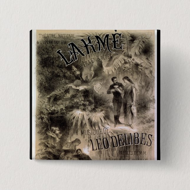 Poster advertising 'Lakme' Button (Front)