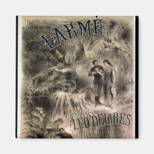 Poster advertising 'Lakme' Magnet