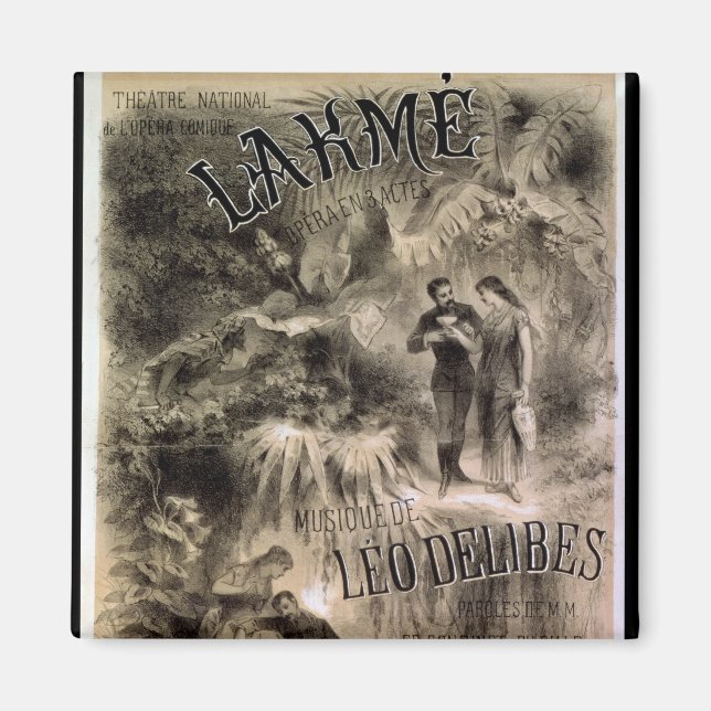 Poster advertising 'Lakme' Magnet (Front)