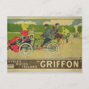 Poster advertising postcard