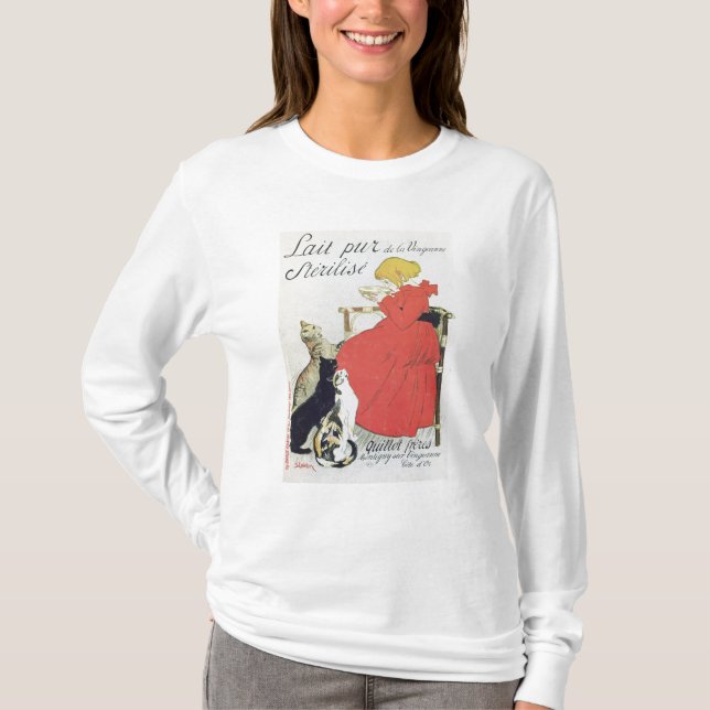 Poster advertising Pure Sterilised Milk T-Shirt (Front)