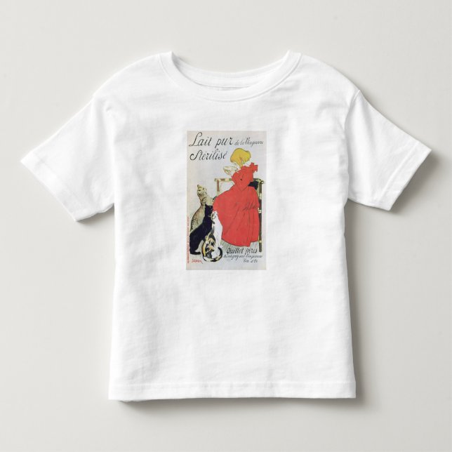 Poster advertising Pure Sterilised Milk Toddler T-shirt (Front)