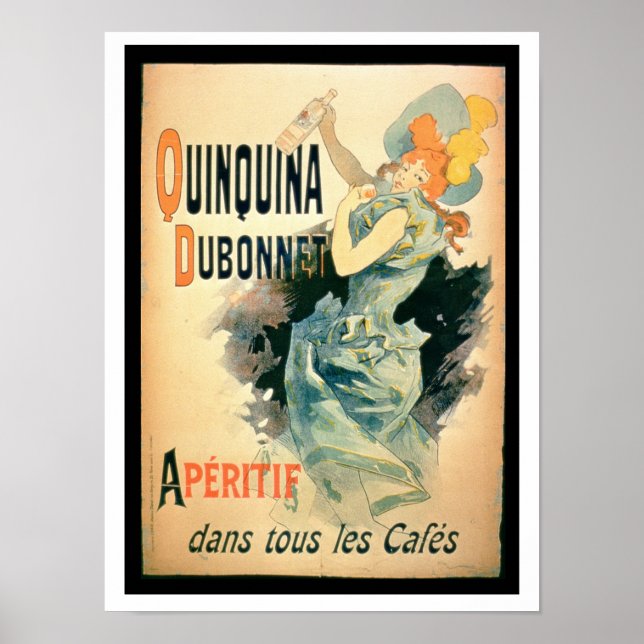 Poster advertising 'Quinquina' by Dubonnet (color (Front)