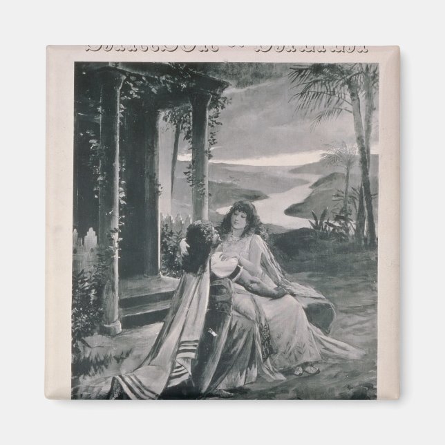 Poster advertising 'Samson and Dalila' Magnet (Front)