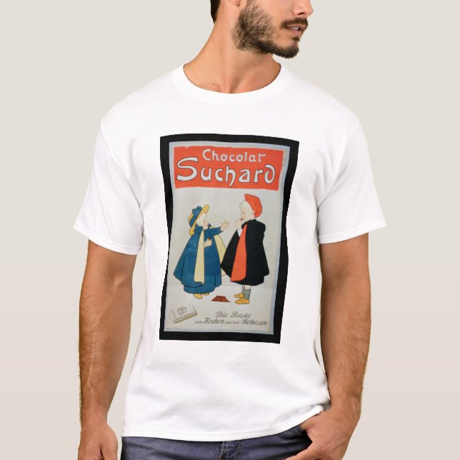 Poster advertising 'Suchard Chocolate' (colour lit T-Shirt (Front)