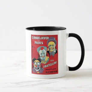 Poster advertising the 'Cirque d'Hiver de Paris' Mug