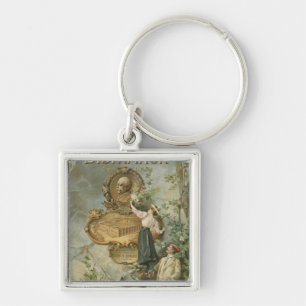 Poster advertising the Fahrrad Werke Bismarck Keychain