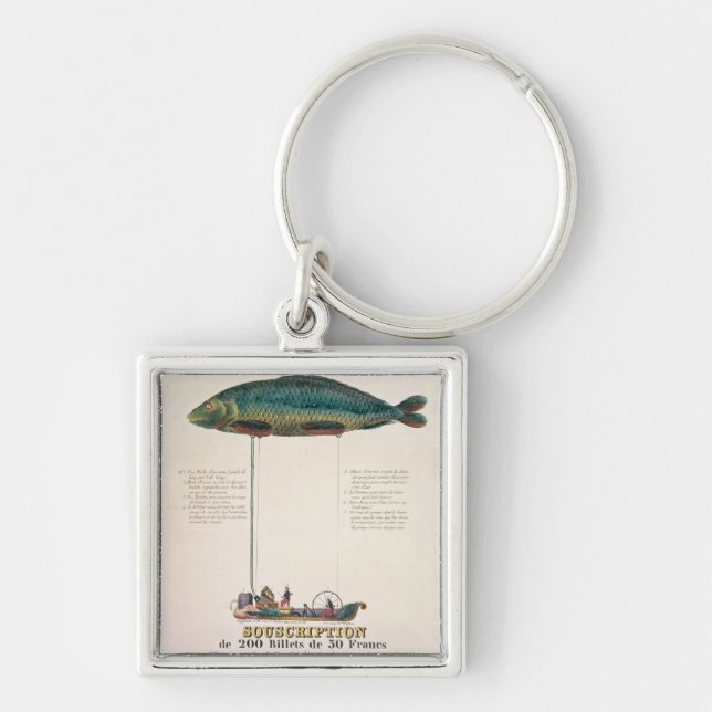 Poster advertising the subscription keychain (Front)