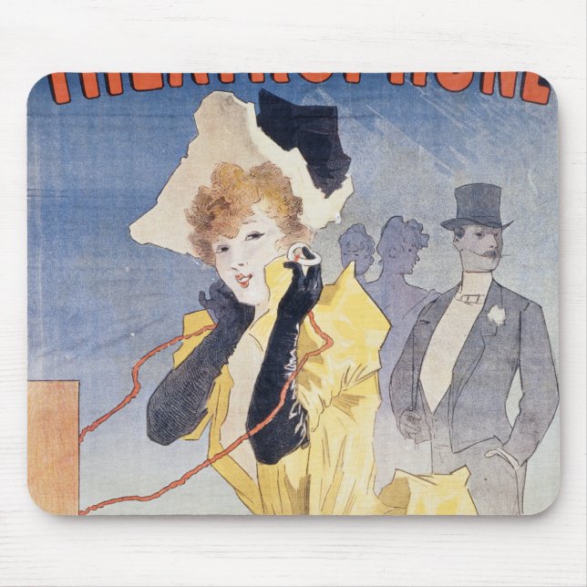 Poster Advertising the 'Theatrophone' Mouse Pad (Front)