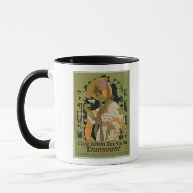 Poster advertising 'Transvaal' a Coffee, Wine and Mug (Left)