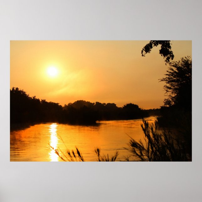Poster African Sunset (Front)