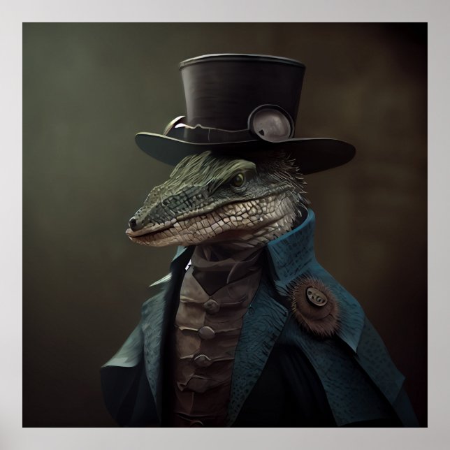 Poster alligator (Front)