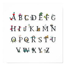 POSTER : ALPHABET CHART