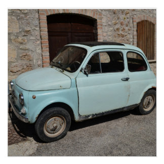 Poster Alter Fiat 500 - Photography
