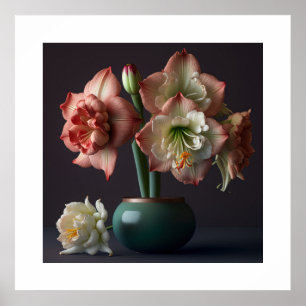 Poster Amaryllis Flowers