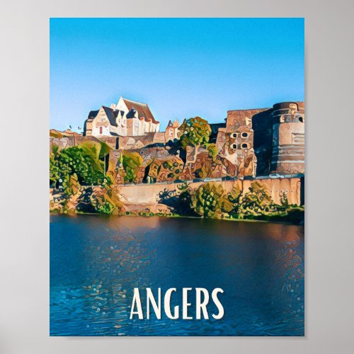 Poster Angers Photo Vintage