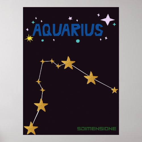 Poster aquarius 5dimensione