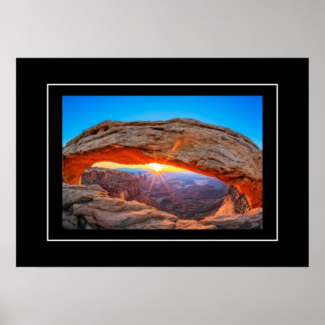 Poster Arch Rock Utah (Front)