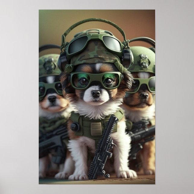 Poster Art Army Dogs (Front)