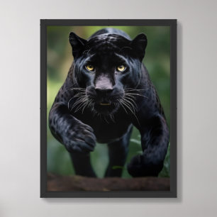 Poster Art Black Leopard