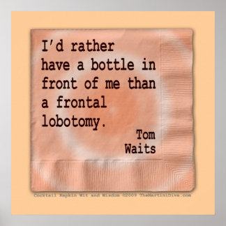 Poster, Art - Frontal Lobotomy Poster