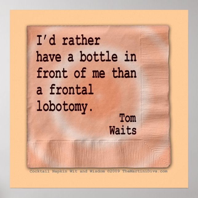 Poster, Art - Frontal Lobotomy Poster (Front)