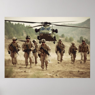 Poster Art Marines 