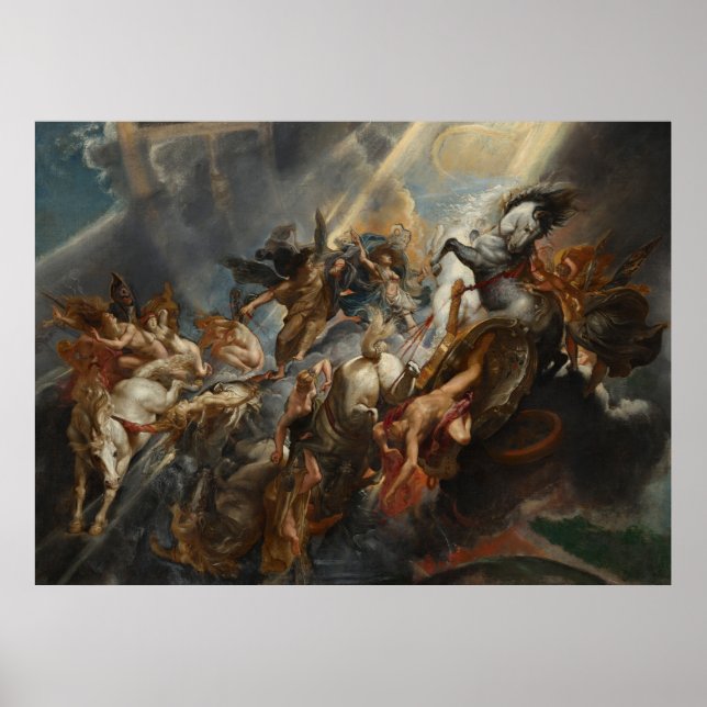 poster, art, the fall of phaeton poster (Front)