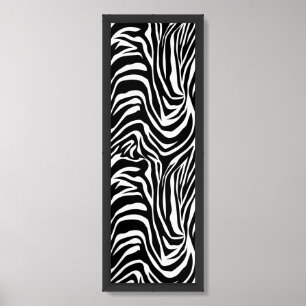 Poster Art Zebra Print