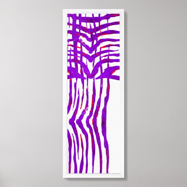 Poster Art Zebra Print (Framed Front)