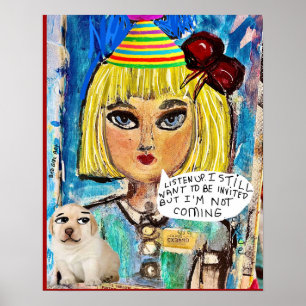  -POSTER bad girl art Poster